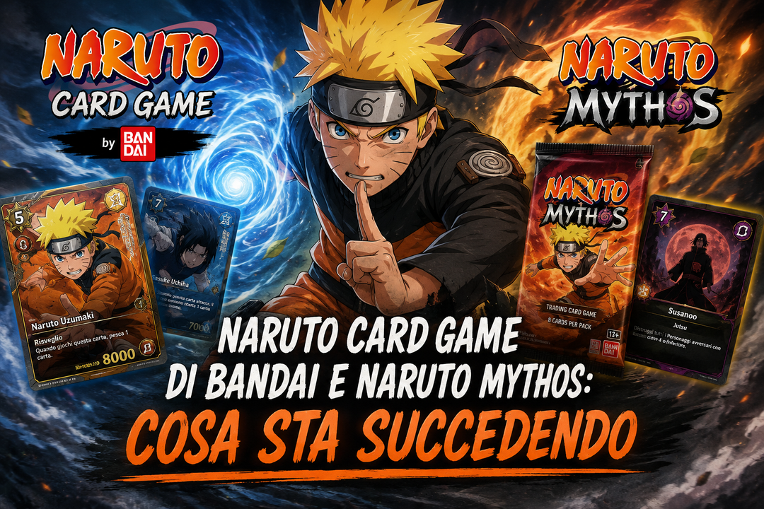 Naruto Card Game di Bandai e Naruto Mythos: Cosa Sta Succedendo