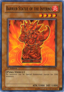 Barrier Statue of the Inferno