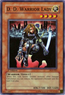 D.D. Warrior Lady (V.1 - Super Rare)