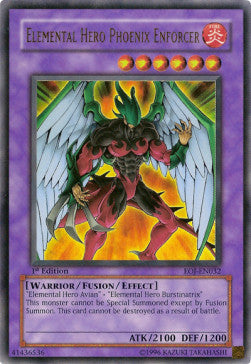 Elemental HERO Phoenix Enforcer (V.1 - Ultra Rare)