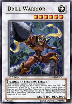 Drill Warrior (V.1 - Ultra Rare)