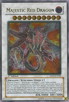 Majestic Red Dragon (V.2 - Ultimate Rare)