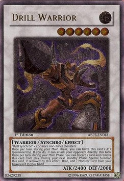 Drill Warrior (V.2 - Ultimate Rare)