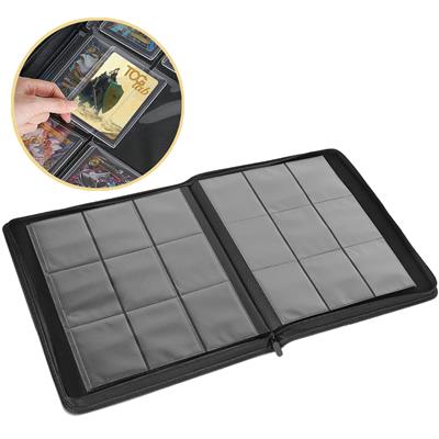 TcgLab Album per Toploader a 9 Tasche (252 Toploader) - Nero