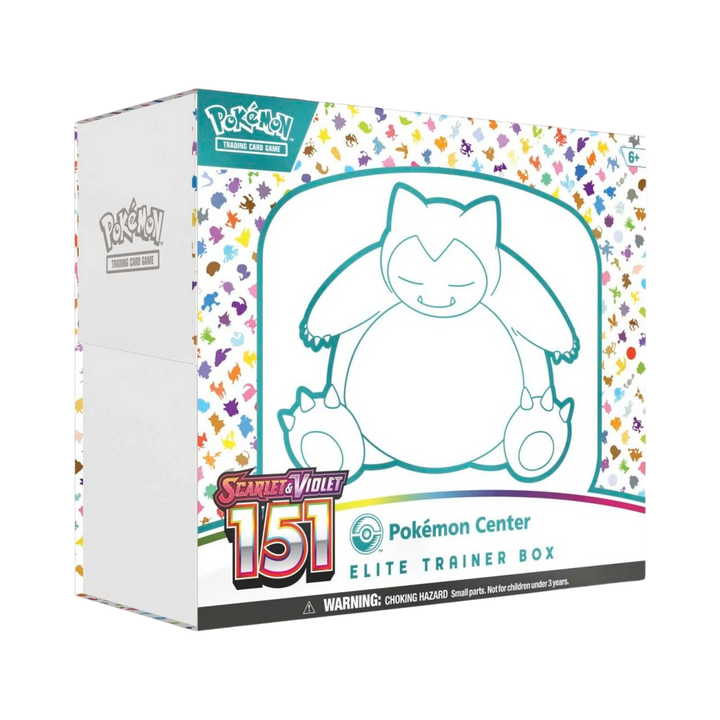 151 Set Allenatore Fuoriclasse Pokémon Center (ENG) – Leggero strappo sulla pellicola