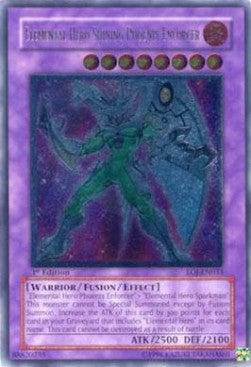 Elemental HERO Shining Phoenix Enforcer (V.2 - Ultimate Rare)