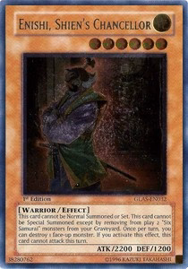 Enishi, Shien's Chancellor (V.2 - Ultimate Rare)