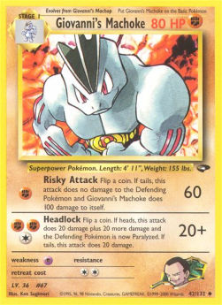 Giovanni's Machoke