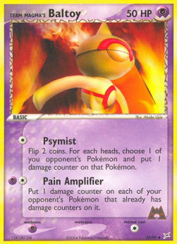Team Magma's Baltoy (Psychic)