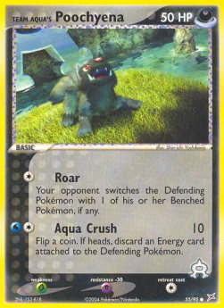 Team Aqua's Poochyena (Roar)