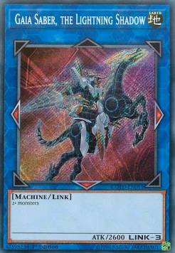 Gaia Saber, the Lightning Shadow