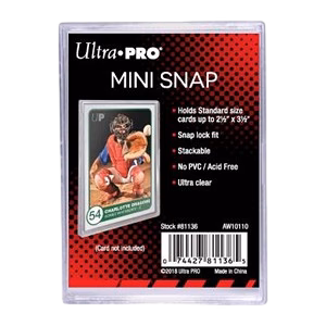 Ultra Pro Mini Snap Card Holder