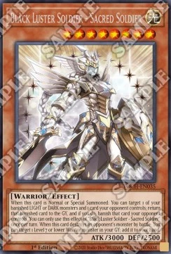 Black Luster Soldier - Sacred Soldier