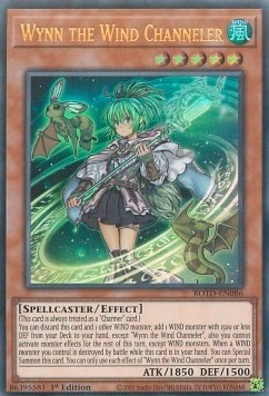 Wynn the Wind Channeler (V.1 - Ultra Rare)