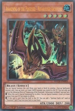 Awakening of the Possessed - Nefariouser Archfiend