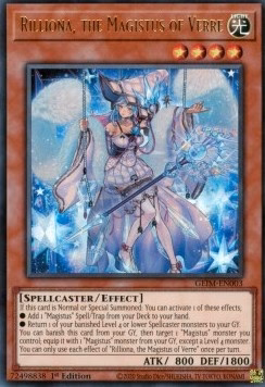Rilliona, the Magistus of Verre (V.1 - Ultra Rare)