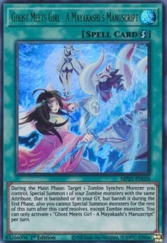 Ghost Meets Girl - A Mayakashi's Manuscript
