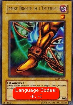Right Leg of the Forbidden One (V.1 - Ultra Rare)