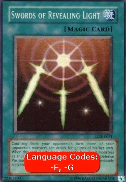 Swords of Revealing Light (V.1 - Super Rare)
