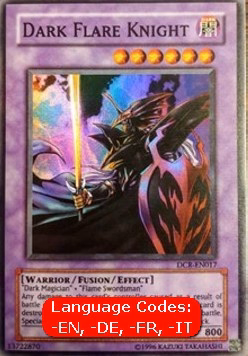 Dark Flare Knight (V.2 - Super Rare)