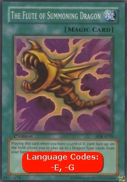 The Flute of Summoning Dragon (V.1 - Super Rare)