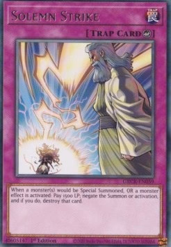 Solemn Strike (V.1 - Rare)