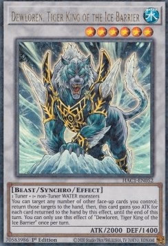 Dewloren, Tiger King of the Ice Barrier