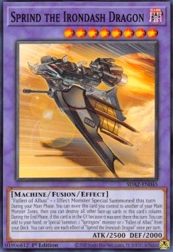 Sprind the Irondash Dragon
