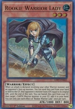 Rookie Warrior Lady