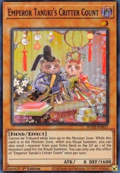 Emperor Tanuki's Critter Count