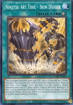 Ninjitsu Art Tool - Iron Digger