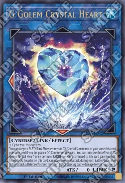 G Golem Crystal Heart