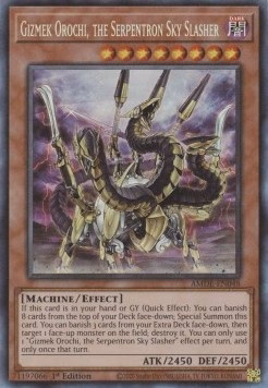 Gizmek Orochi, the Serpentron Sky Slasher (V.2 - Collectors Rare)
