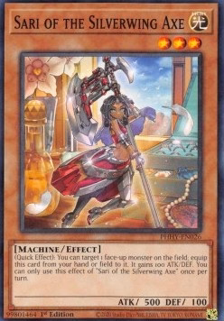 Sari of the Silverwing Axe