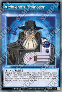 Archfiend's Promotion (Skill)