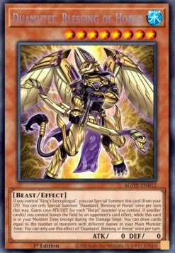 Duamutef, Blessing of Horus (V.1 - Secret Rare)