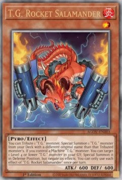 T.G. Rocket Salamander (V.2 - Quarter Century Secret Rare)
