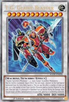 T.G. Glaive Blaster (V.2 - Quarter Century Secret Rare)