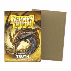 60 Small Dragon Shield Sleeves - Dual Matte Truth