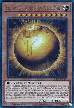 The Winged Dragon of Ra - Sphere Mode (V.7 - Ultimate Rare)