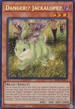Danger!? Jackalope? (V.3 - Secret Rare)