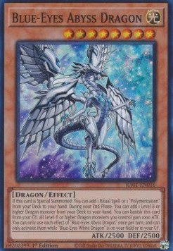 Blue-Eyes Abyss Dragon (V.1 - Super Rare)