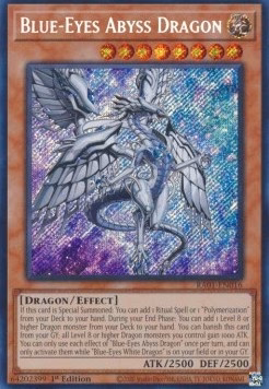 Blue-Eyes Abyss Dragon (V.3 - Secret Rare)