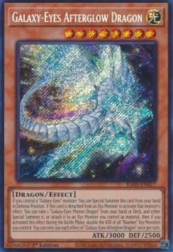 Galaxy-Eyes Afterglow Dragon (V.3 - Secret Rare)