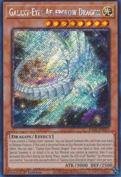 Galaxy-Eyes Afterglow Dragon (V.4 - Platinum Secret Rare)