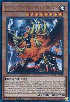 Alpha, the Master of Beasts (V.7 - Ultimate Rare)