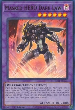 Masked HERO Dark Law (V.2 - Ultra Rare)