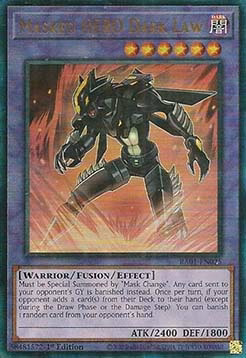 Masked HERO Dark Law (V.7 - Ultimate Rare)