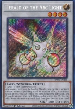 Herald of the Arc Light (V.3 - Secret Rare)