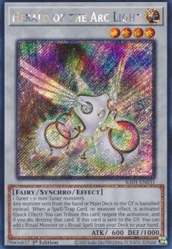 Herald of the Arc Light (V.4 - Platinum Secret Rare)